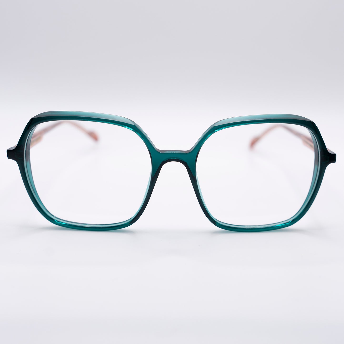 Blush brand plastic glasses