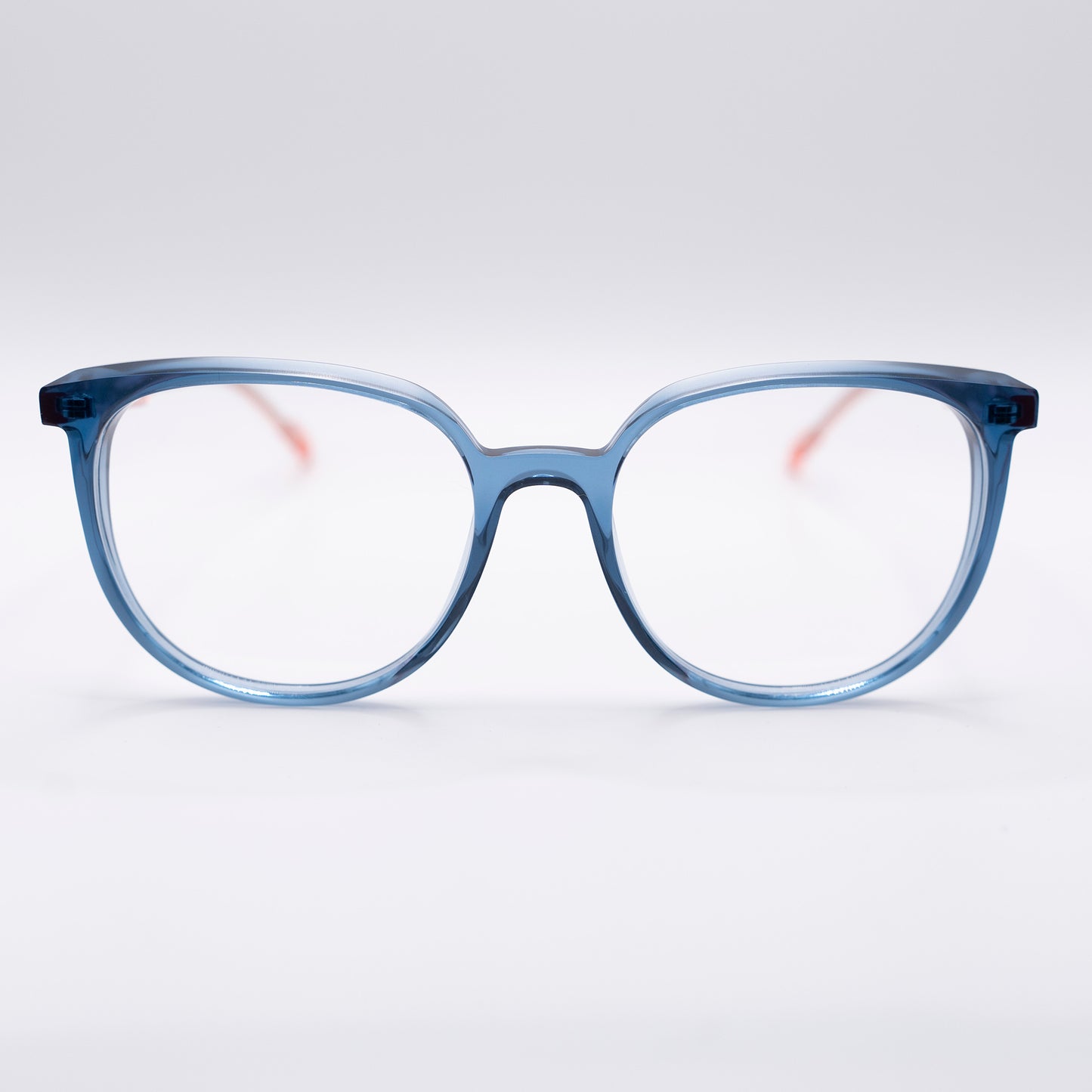 Blush brand plastic glasses