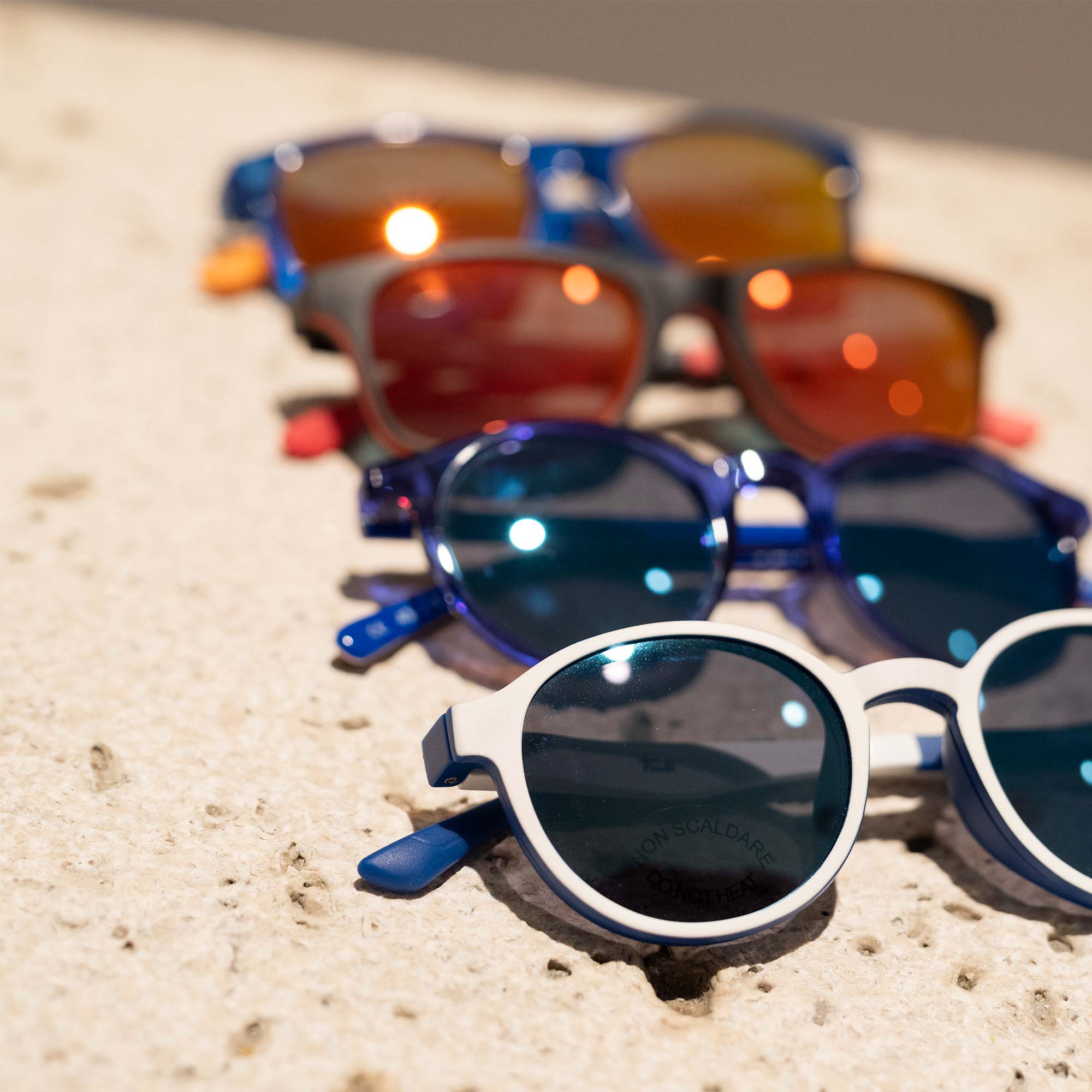 Pack 6 Gafas De Sol Infantiles APOMOONS - Diseño Gatos Y Corazones, Protección UV400, Para Niños +3 Años