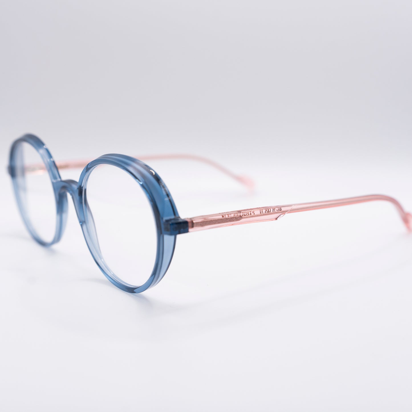 Blush brand plastic glasses