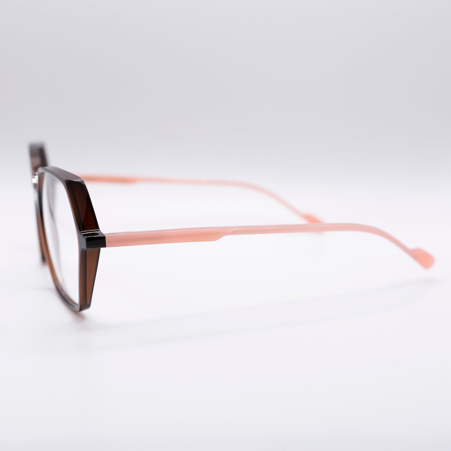 Blush brand plastic glasses